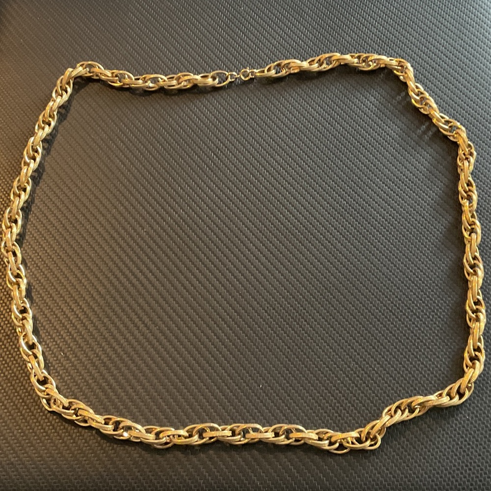 Vintage Gold Chain Necklace